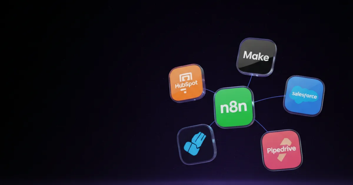 Automatisation CRM : les déclencheurs et les champs synchronisés entre n8n, HubSpot, Salesforce et Pipedrive