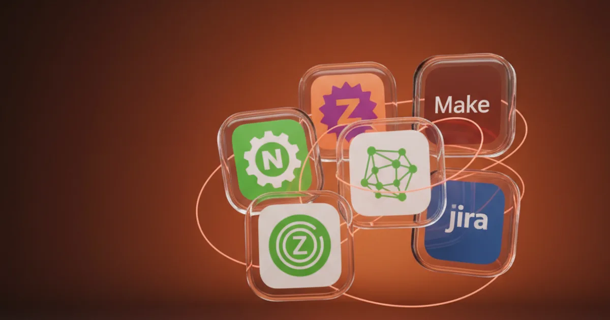Intégration des agents IA aux outils métier : n8n, Zapier, Make, Zendesk et Jira